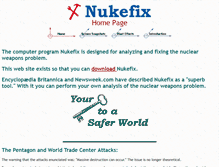 Tablet Screenshot of nukefix.org